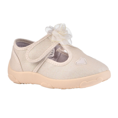 Туфли текстильные для девочки Indigo Kids 105-025B 1